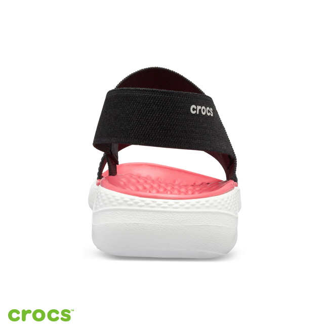 Crocs 卡駱馳 (女鞋) LiteRide古典印花涼鞋 205868-066