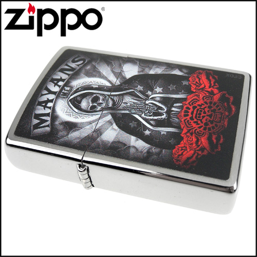 ZIPPO 美系~Mayans M.C.-瑪雅摩托幫圖案設計打火機