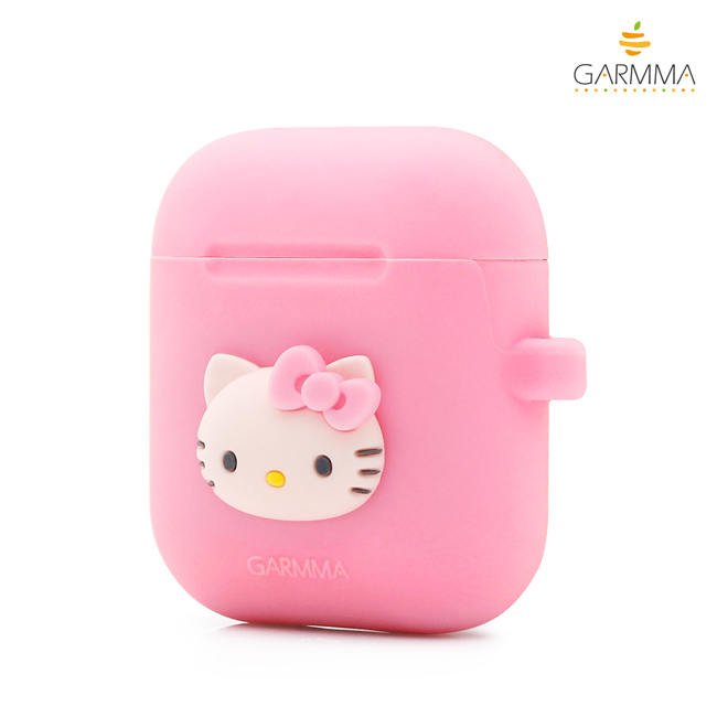 GARMMA Hello Kitty AirPods 藍芽耳機盒保護套 粉