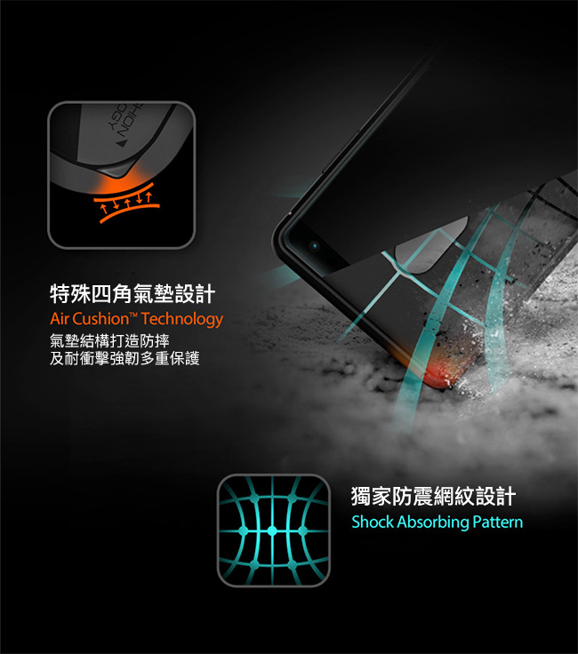 Spigen Xperia XZ3 Rugged Armor-軍規防摔保護殼