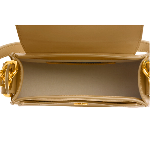 CHLOE 經典TESS系列小牛皮扣環造型手提/斜背包(小-棕色)