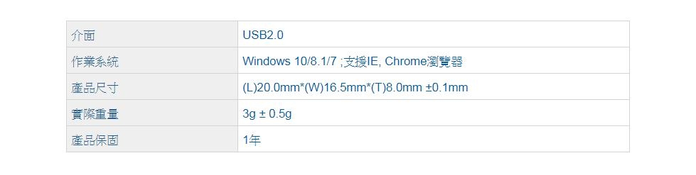 PQI My Lockey 加密辨識指紋碟