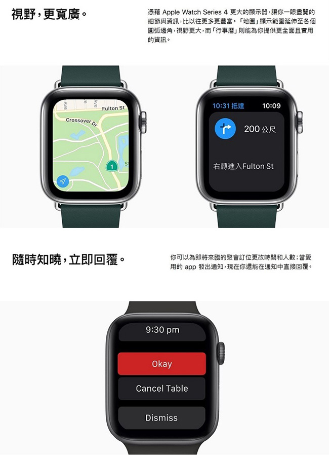 Apple Nike+ S4 GPS+網路 40mm 銀色鋁金屬錶殼搭白色運動型錶帶