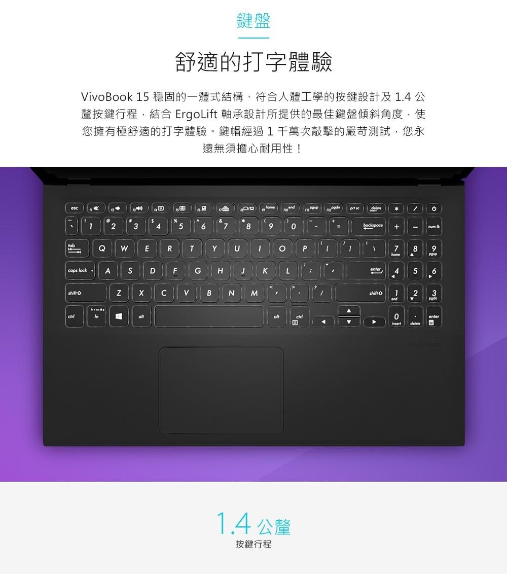 ASUS X512FJ 15吋筆電i5-8265U/MX230/4G/1TB+480G特仕