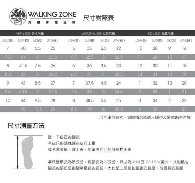 WALKING ZONE 透氣襪套式厚底運動休閒鞋 女鞋 - 黑(另有白)