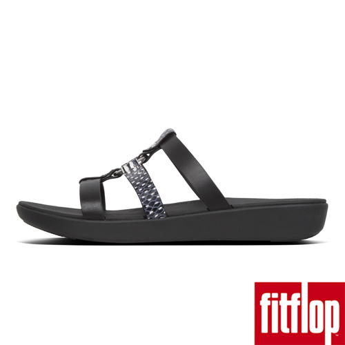 FitFlop HOOPLA羅馬涼鞋黑色