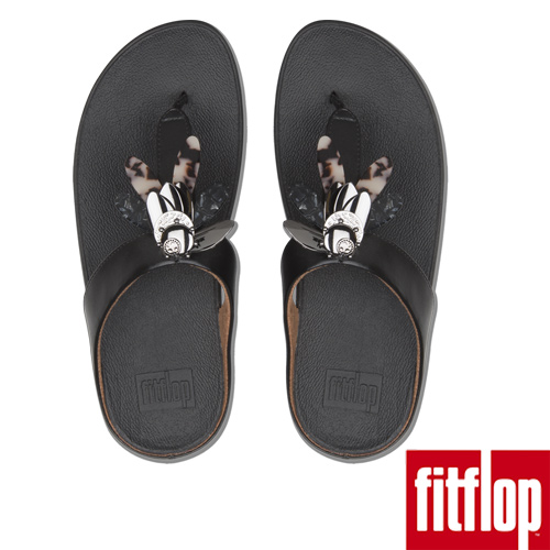 FitFlop CONGA夾腳涼鞋黑色