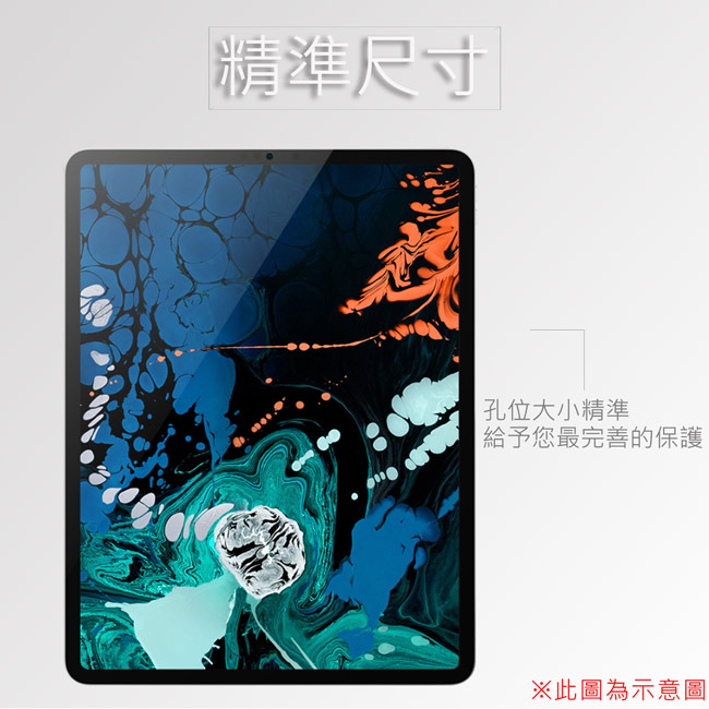 LUCCIDA Apple iPad Pro 2018(12.9吋) 9H防爆玻璃貼