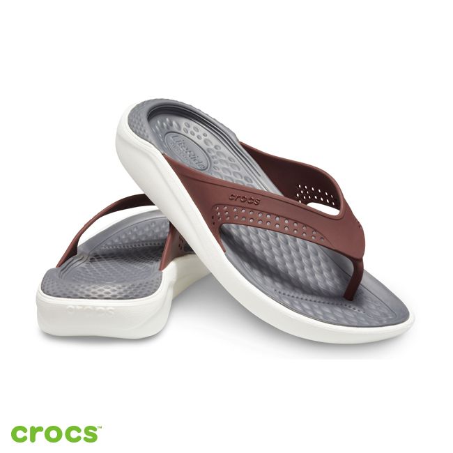 Crocs 卡駱馳 (中性鞋) LiteRide人字拖 205182-616