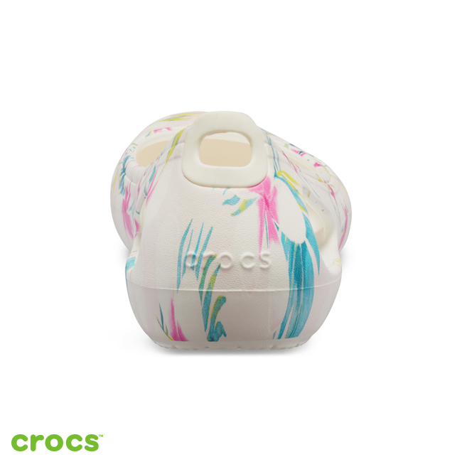 Crocs 卡駱馳 (女鞋) 卡笛花卉輕便鞋-205633-95X