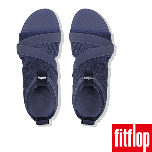 FitFlop UBERKNIT針織涼鞋印地安藍