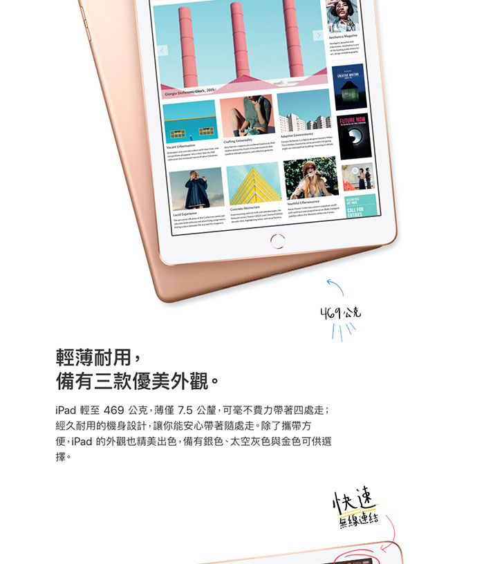 Apple iPad 9.7吋 WI-FI 128G