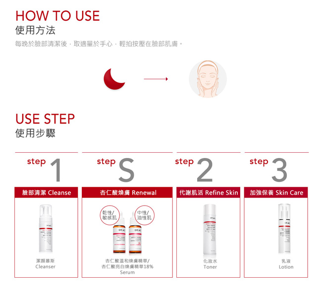 DR.WU 杏仁酸溫和煥膚限量雙入組