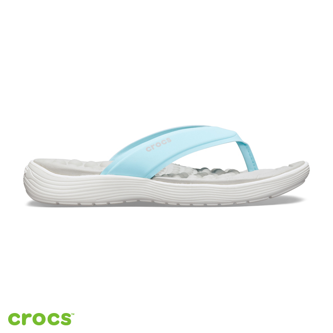 Crocs 卡駱馳 (女鞋) Reviva 女士人字拖 205473-4S3