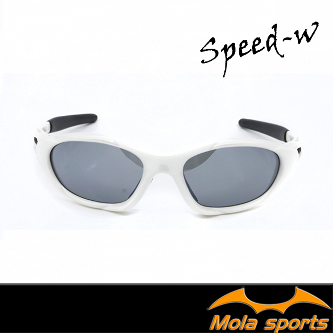 MOLA SPORTS摩拉兒童運動太陽眼鏡 青少年可戴(8-12)白色 自行車 跑步 棒球