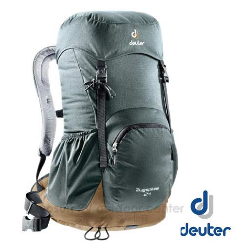 Deuter ZUGSPITZE 網架直立式透氣背包24L_灰/咖