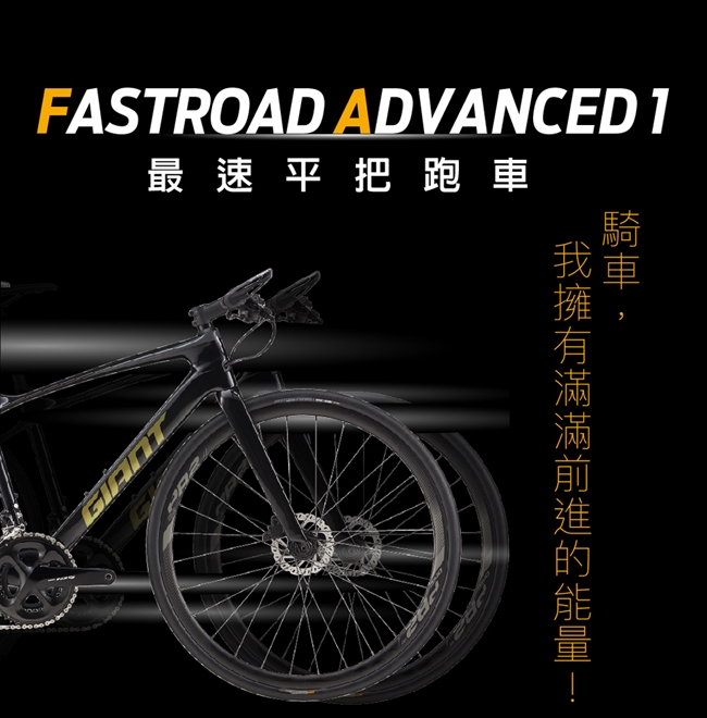 GIANT FASTROAD ADVANCED 1 碳纖平把公路車