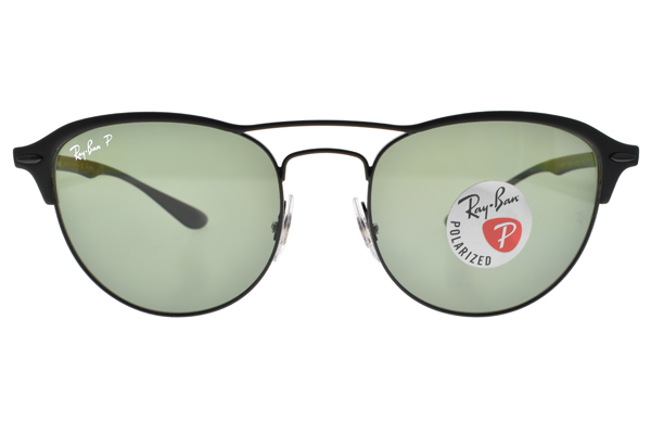RAY BAN偏光太陽眼鏡 個性百搭眉框/黑#RB3596 1869A