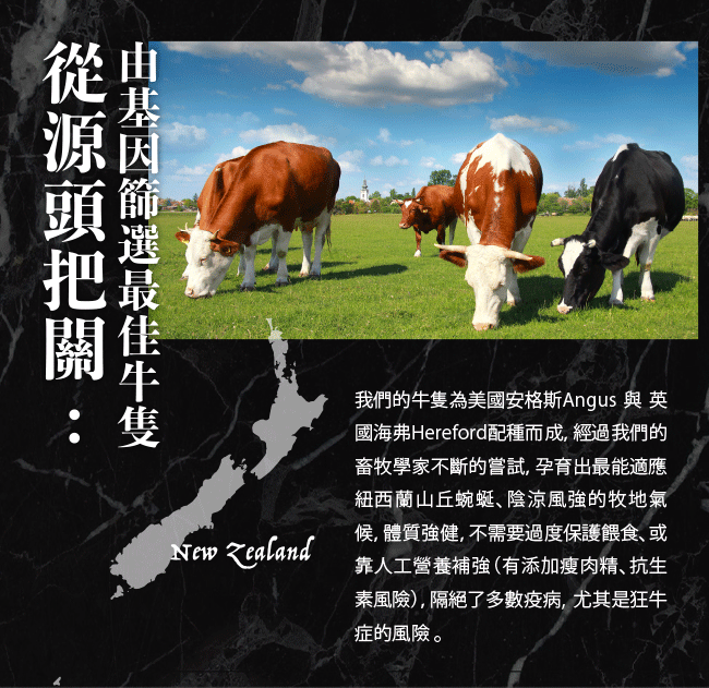 【漢克嚴選】紐西蘭ps米其林星級熟成肋眼牛排150g-12片組(150g±10％/片)