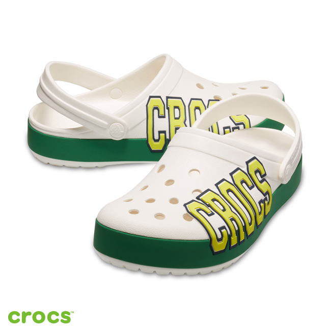 Crocs 卡駱馳 (中性鞋) 經典logo卡駱班 205568-10E