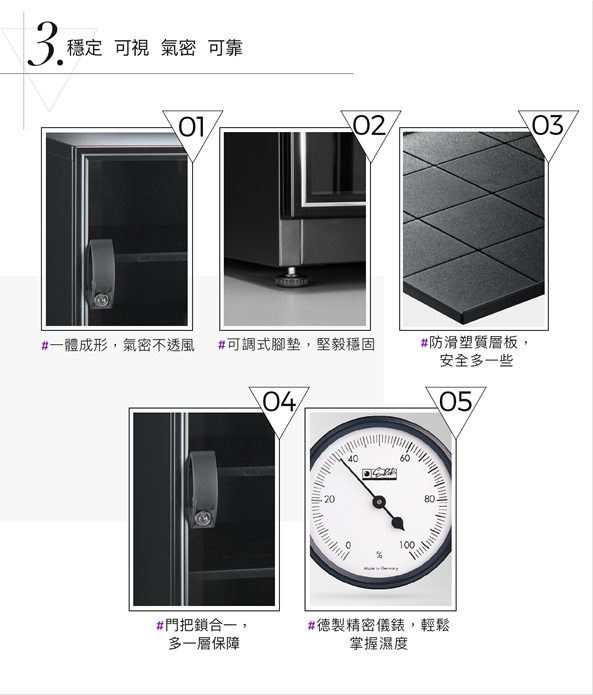 收藏家 123公升電子防潮箱 AX-126