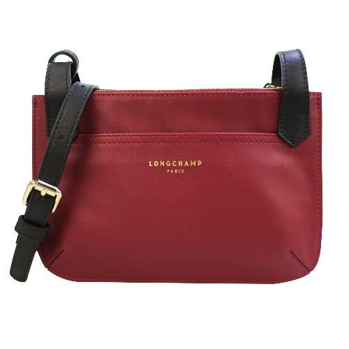 Longchamp 2.0系列斜背包-紅