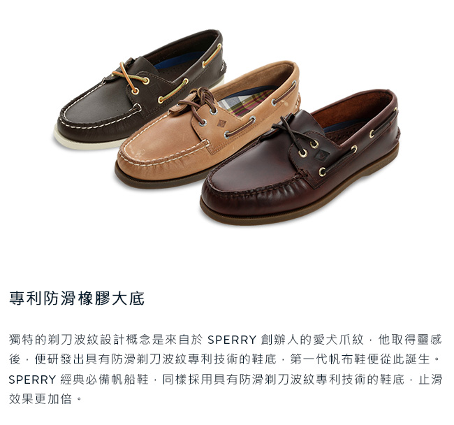 SPERRY 經典必備帆船鞋(男)-深咖啡