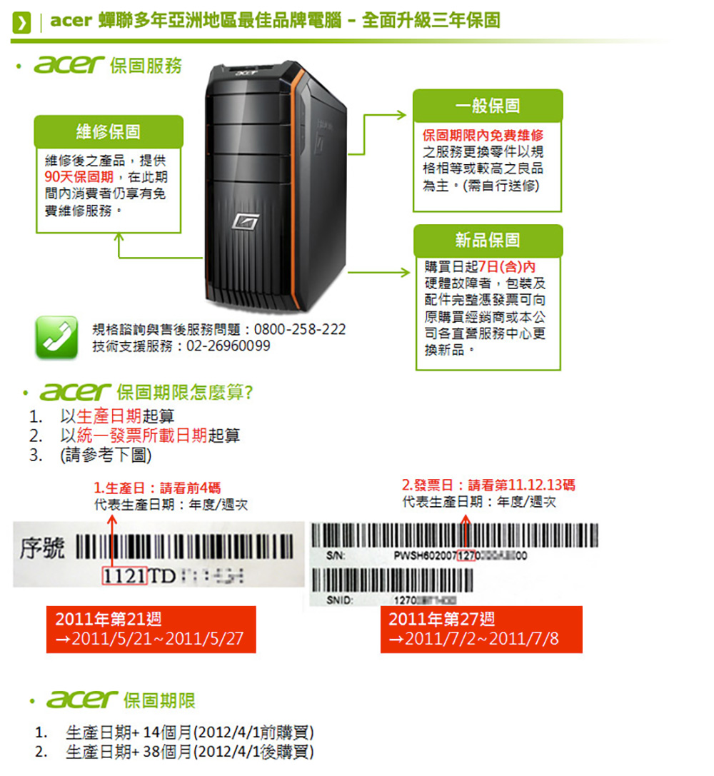 Acer TC780G4560/4GB/128G+1TB/Win10