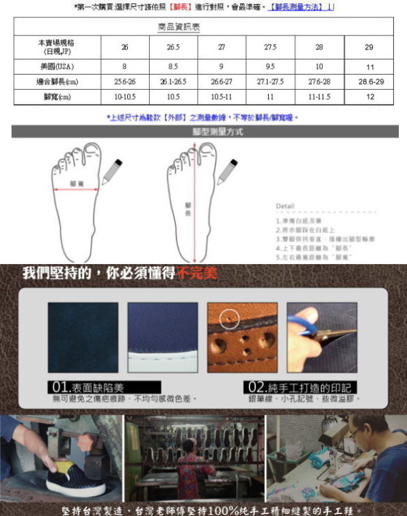 BuyGlasses 雅痞風休閒樂福懶人鞋-藍