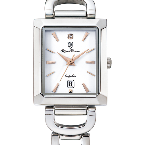 OlymPianus奧柏表 簡約風情時尚淑女腕錶
