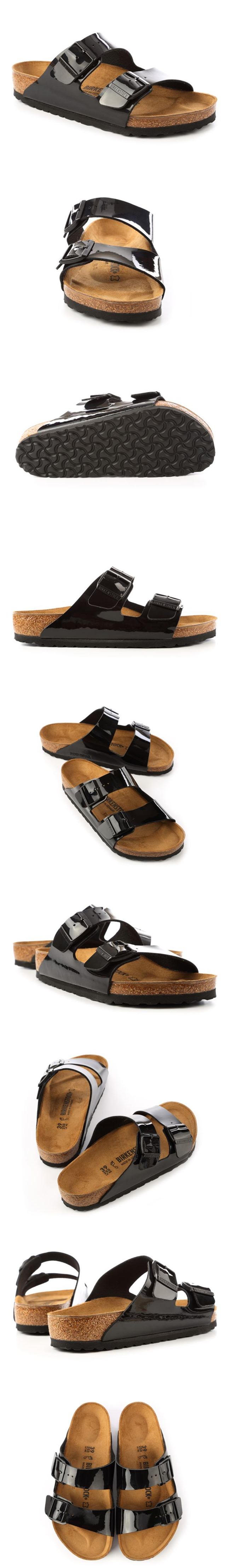 勃肯BIRKENSTOCK1005291。ARIZONA亞利桑那經典二條拖鞋(黑)