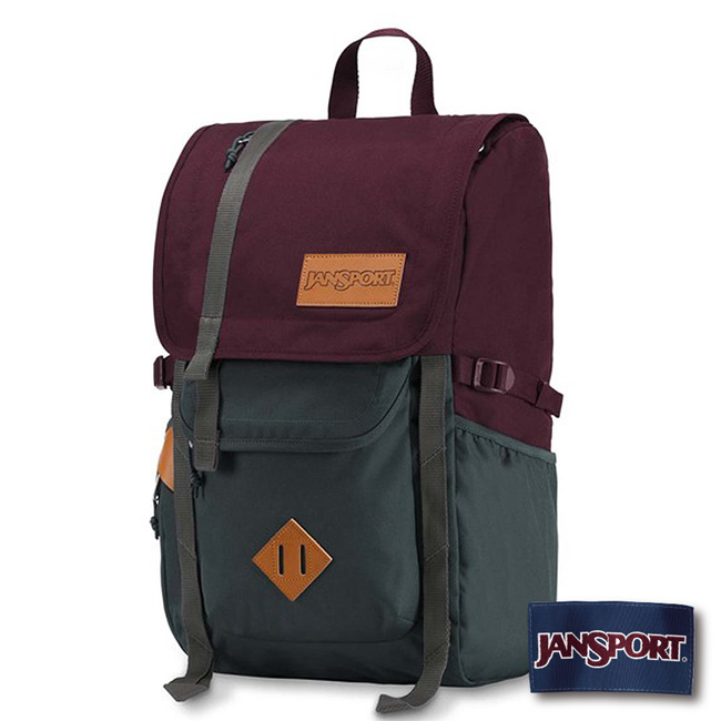 JANSPORT HATCHET系列後背包 -乾燥紅/灰