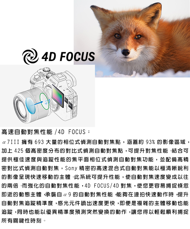 SONY A7III Body 單機身*(中文平輸)