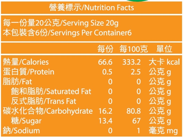 第二顆鈕釦DL 愛文芒果乾(120g/盒，共三盒)