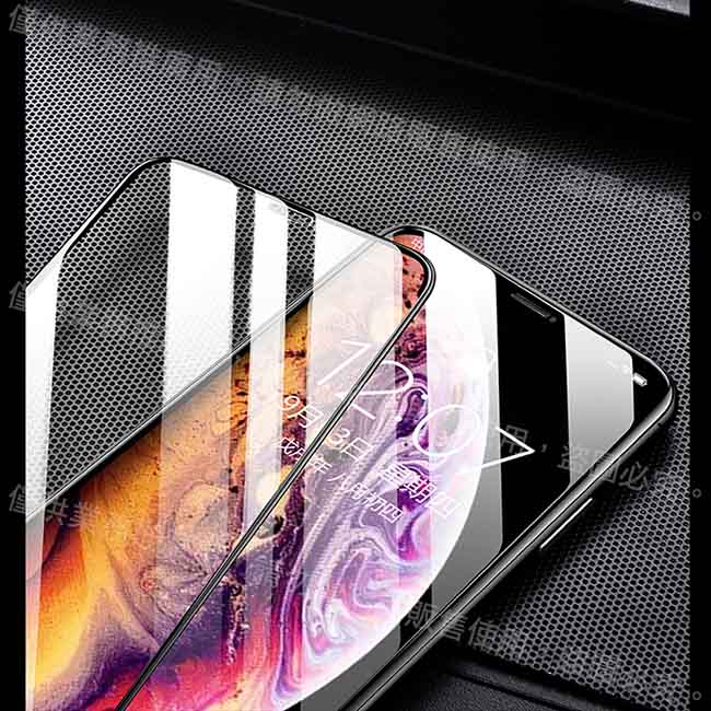 DIVI iPhone 6/6s 9H全曲面鋼化膜手機保護貼-黑