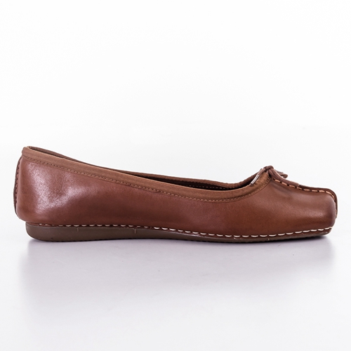 [時時樂限定]Clarks Denny Harbour女休閒鞋 褐