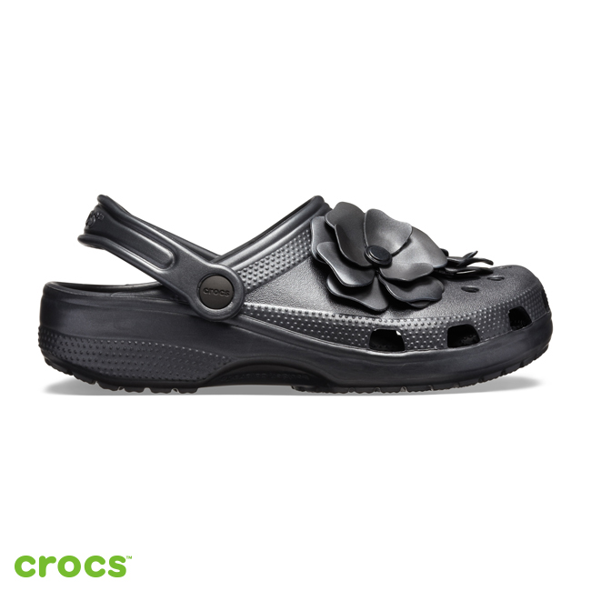 Crocs 卡駱馳 (中性鞋) 經典花朵克駱格 205587-001