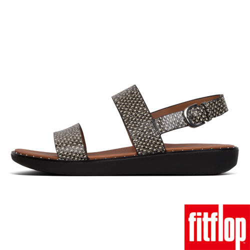 FitFlop BARRA後帶涼鞋蛇紋