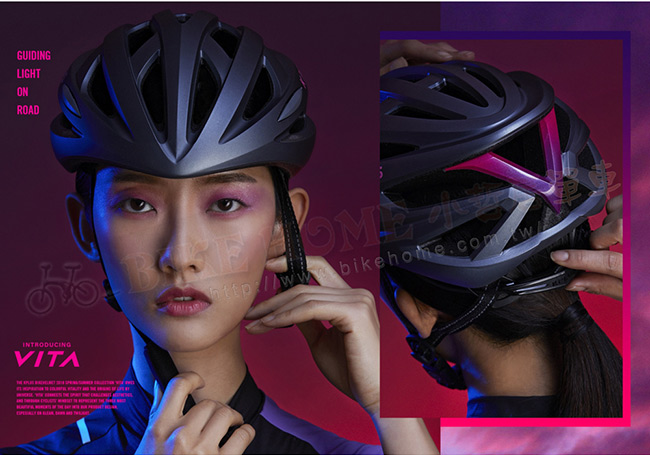KPLUS 單車安全帽S系列公路競速-VITA Helmet-灰粉