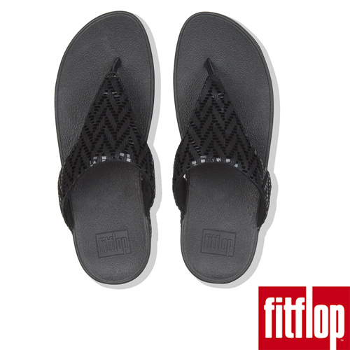 FitFlop LOTTIETOE THONGS-黑色