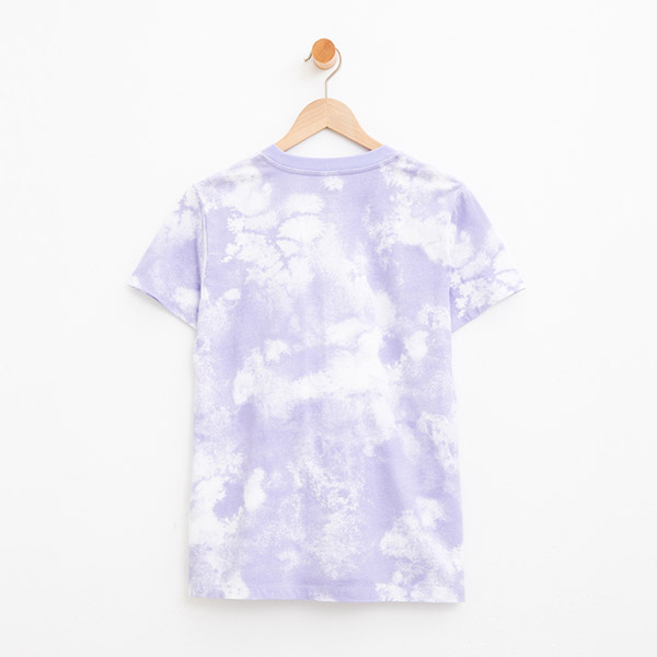 女裝Roots滿版暈染短袖T恤-紫