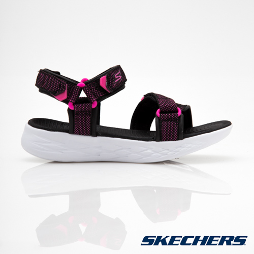 SKECHERS (童) 女童涼鞋 ON THE GO 600-86965LBKHP