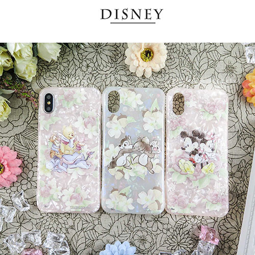 Disney迪士尼iPhone X/Xs五彩貝殼系列手機殼_經典