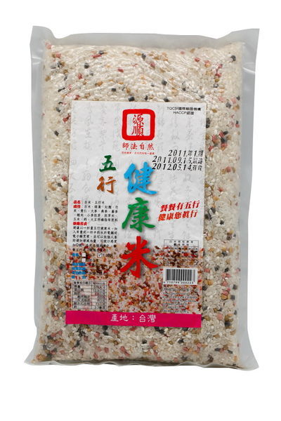 源順 五行健康米(1kg/包，共四包)