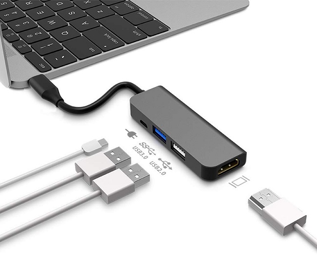 Pipe EP1 USB 3.1 Type-C Hub 四合一集線器 HDMI雙USB