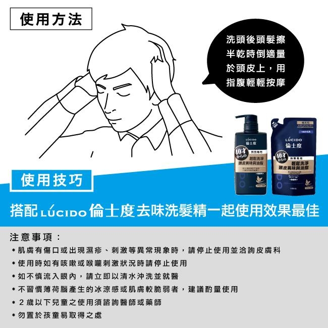 LUCIDO倫士度 頭皮保養液200ml