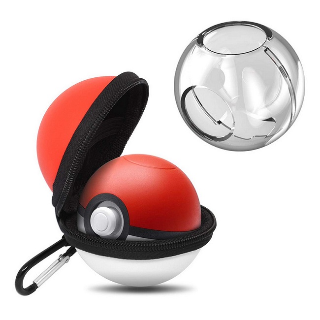 透明水晶殼 EVA保護包 二合一套裝 pump任天堂Switch精靈球 plus 寶可夢