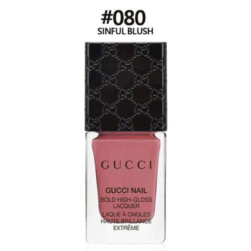 GUCCI 極致閃爍指甲油#080 SINFUL BLUSH 10ml