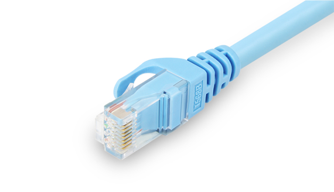 UNITEK 24K鍍金頭CAT6網路線15M(藍色)