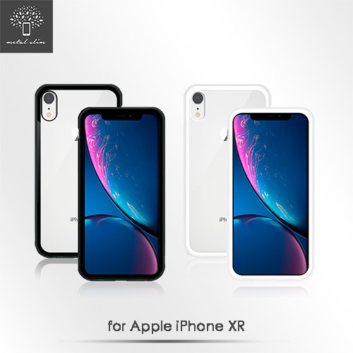 Metal-Slim Apple iPhone XR 鋁合金磁吸鋼化玻璃保護殼